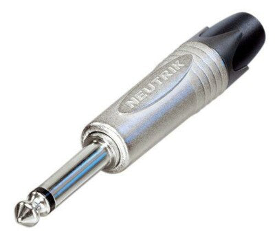 Neutrik NP2X 6.35mm (1/4") Mono Jack Plug – Professional Heavy-Duty Guitar & Audio Connector