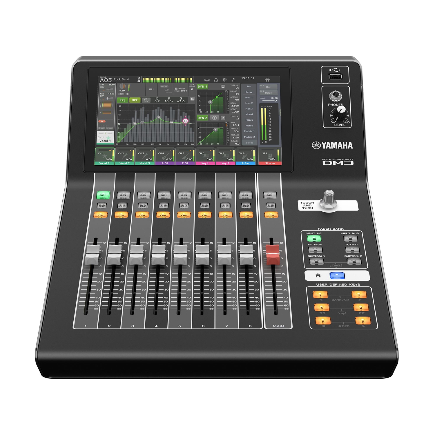 Yamaha DM3S 22-channel Digital Mixer (Call of Best Price)