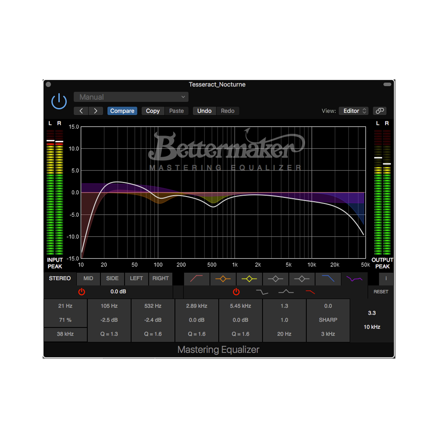 Bettermaker Mastering Equalizer with Plug-in Control – Millennium Edition