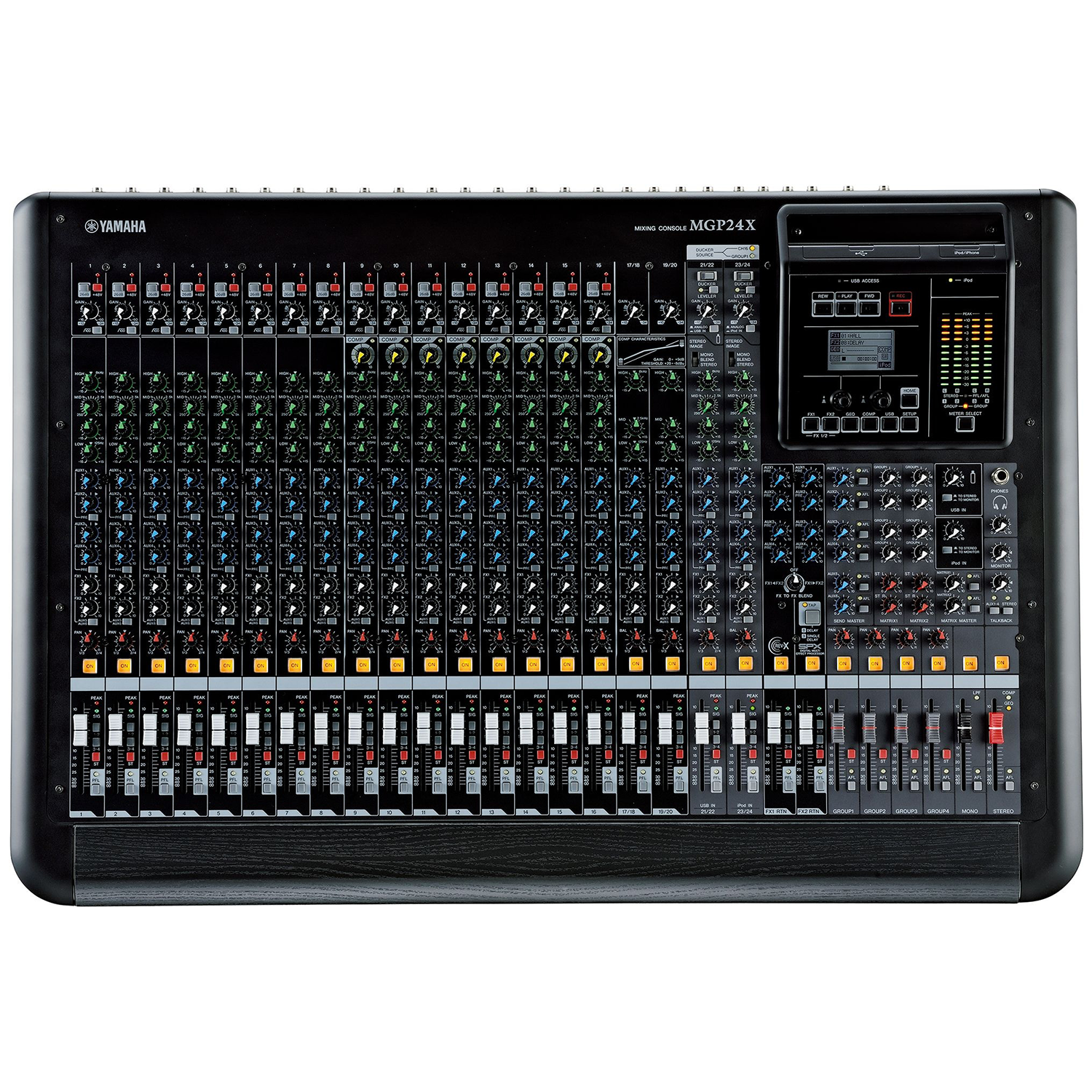 【極美品】YAMAHA ヤマハ MGP24X 24chアナログミキサー Yamaha MGP24X Analog Mixing Console - Yamaha MGP24X Authorized
