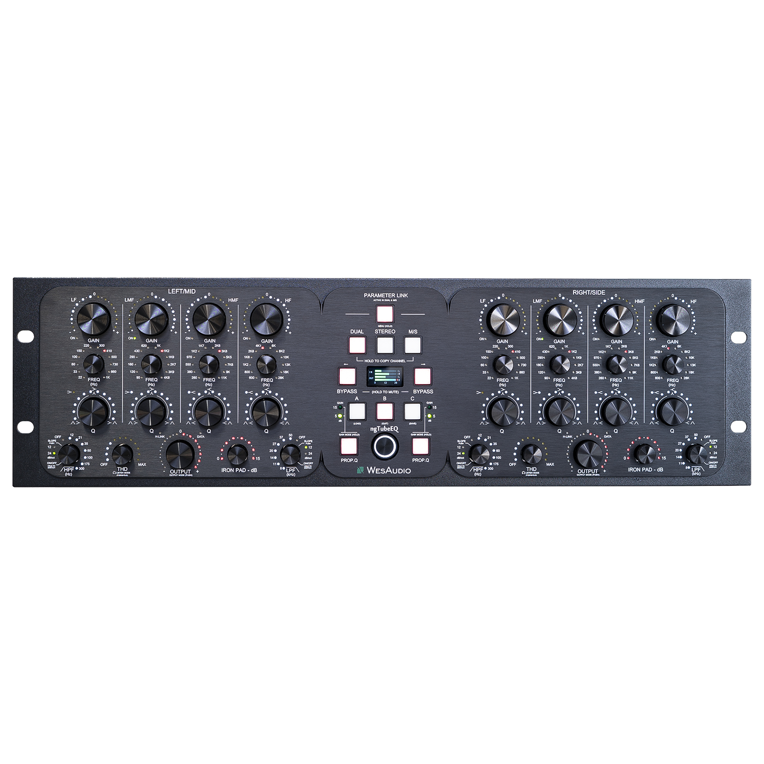 WesAudio ngTubeEQ Analog Tube Equalizer with Digital Recall