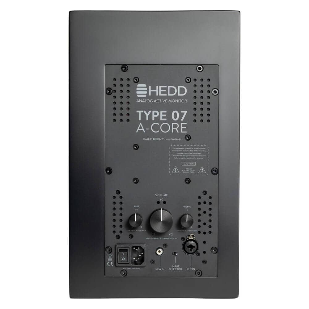 Hedd Audio Type 07 A-Core 2-Way Active Nearfield Studio Monitor (Per Unit)