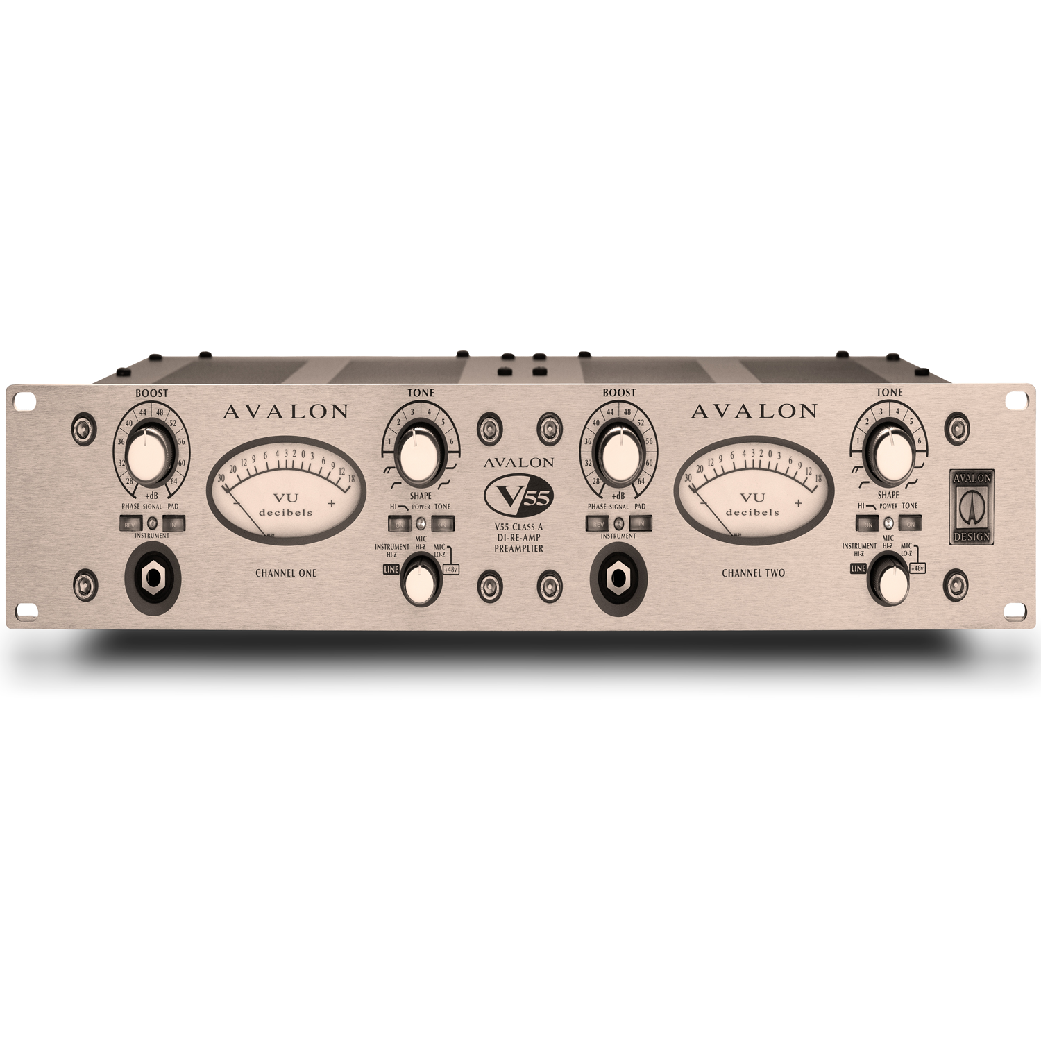 Avalon V55 2channel Microphone Preamp