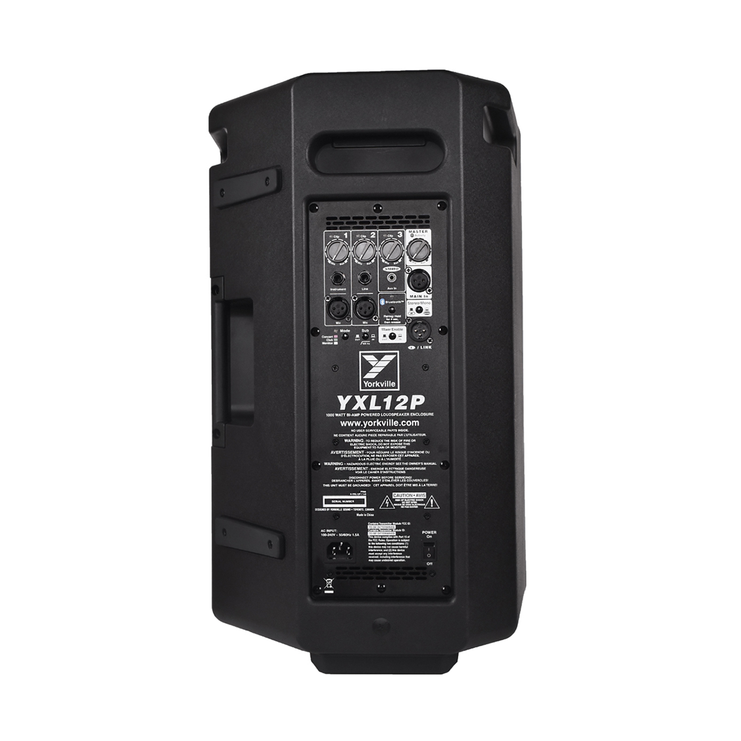 Yorkville Sound - YXL12P 1000W 12 inch Powered Speaker