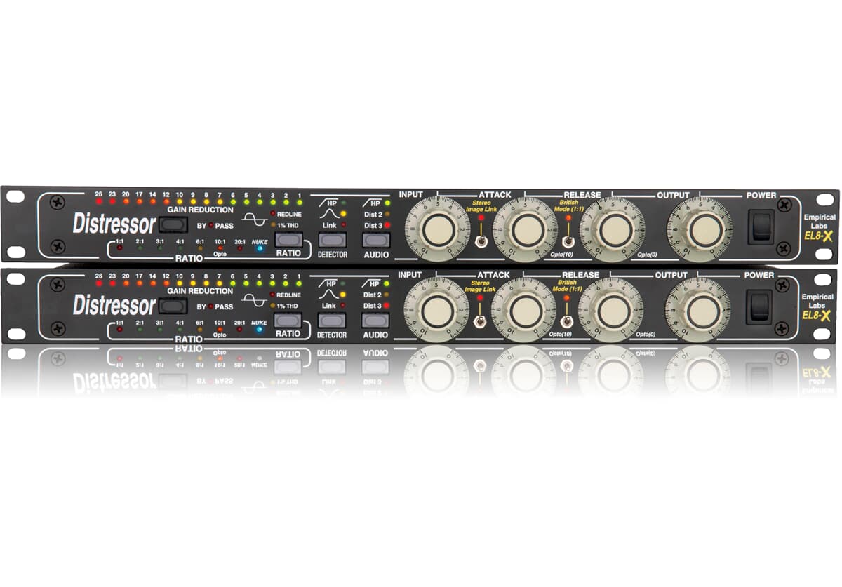 Empirical Labs EL8-XS Distressor with British Mode and Image Link - Stereo Pair