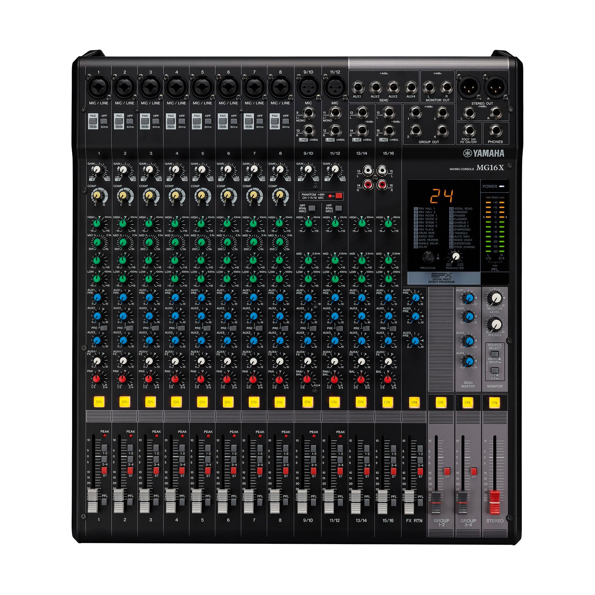 Yamaha MG16X CV 16-channel Analog Mixer