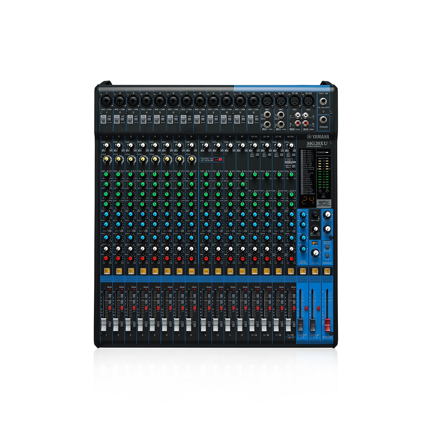 Yamaha MG20XU 20-channel Mixer with USB and FX