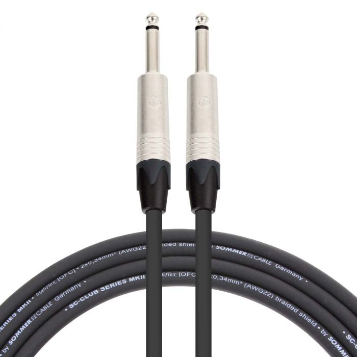 Beatbox Instrument Cable  1/4" TS Male to 1/4" TS Male