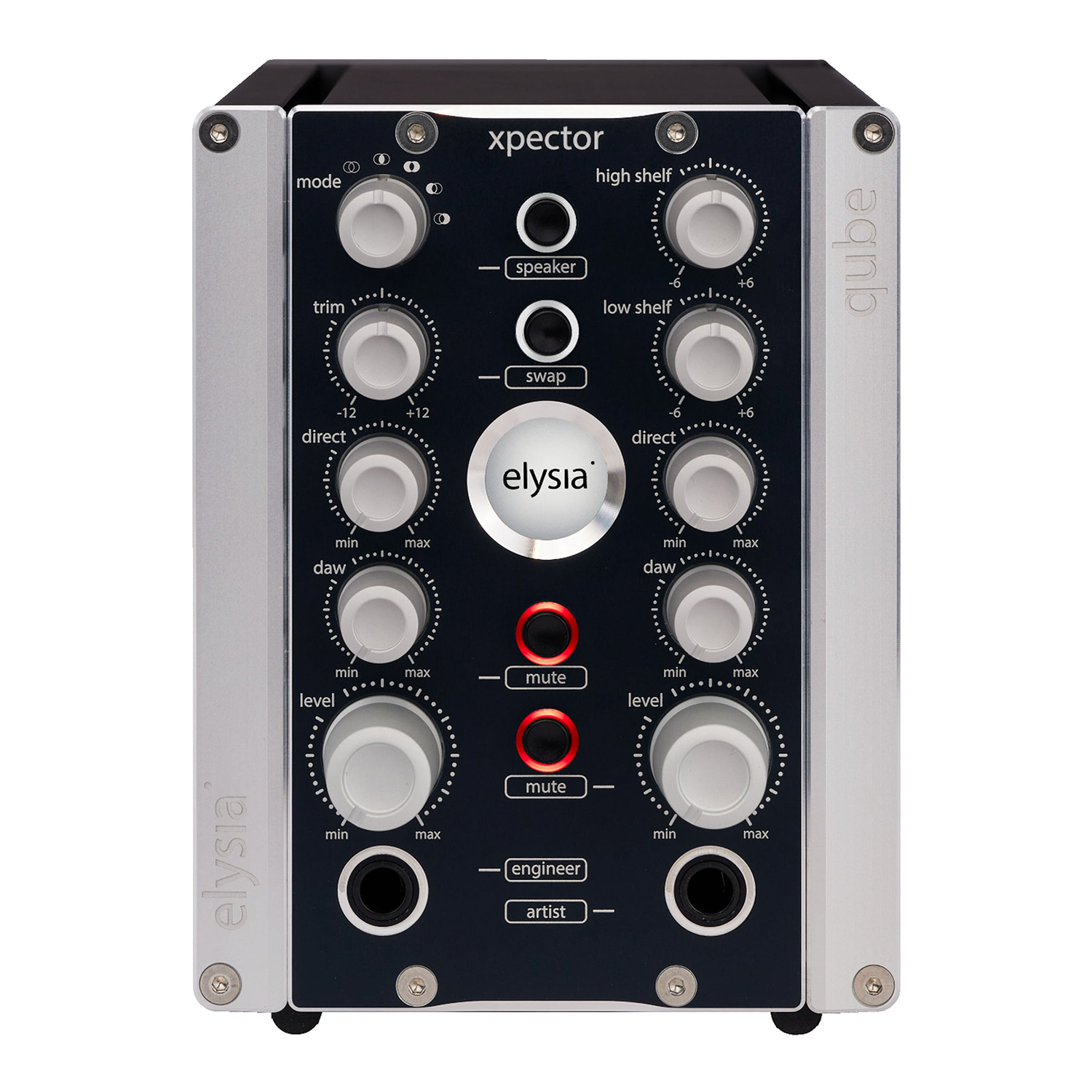 elysia xpector Dual Headphone Amp (Perfect Monitoring for Artists and Producers)