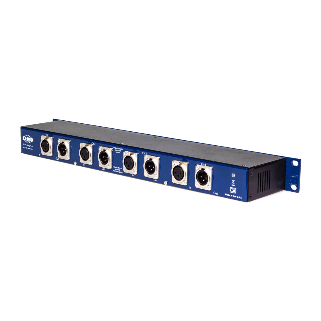 Cloud Microphones Cloudlifter CL-4 Rackmountable 4-channel Mic Activator
