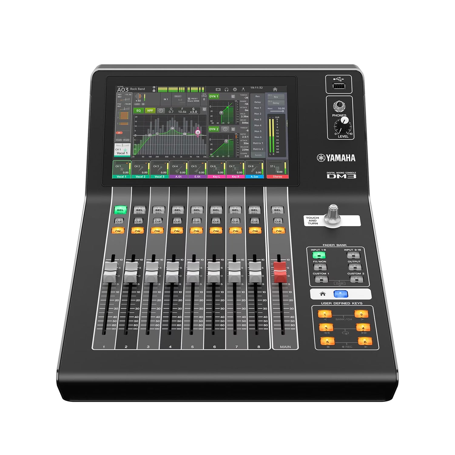 Yamaha DM3 Digital Mixer with Dante