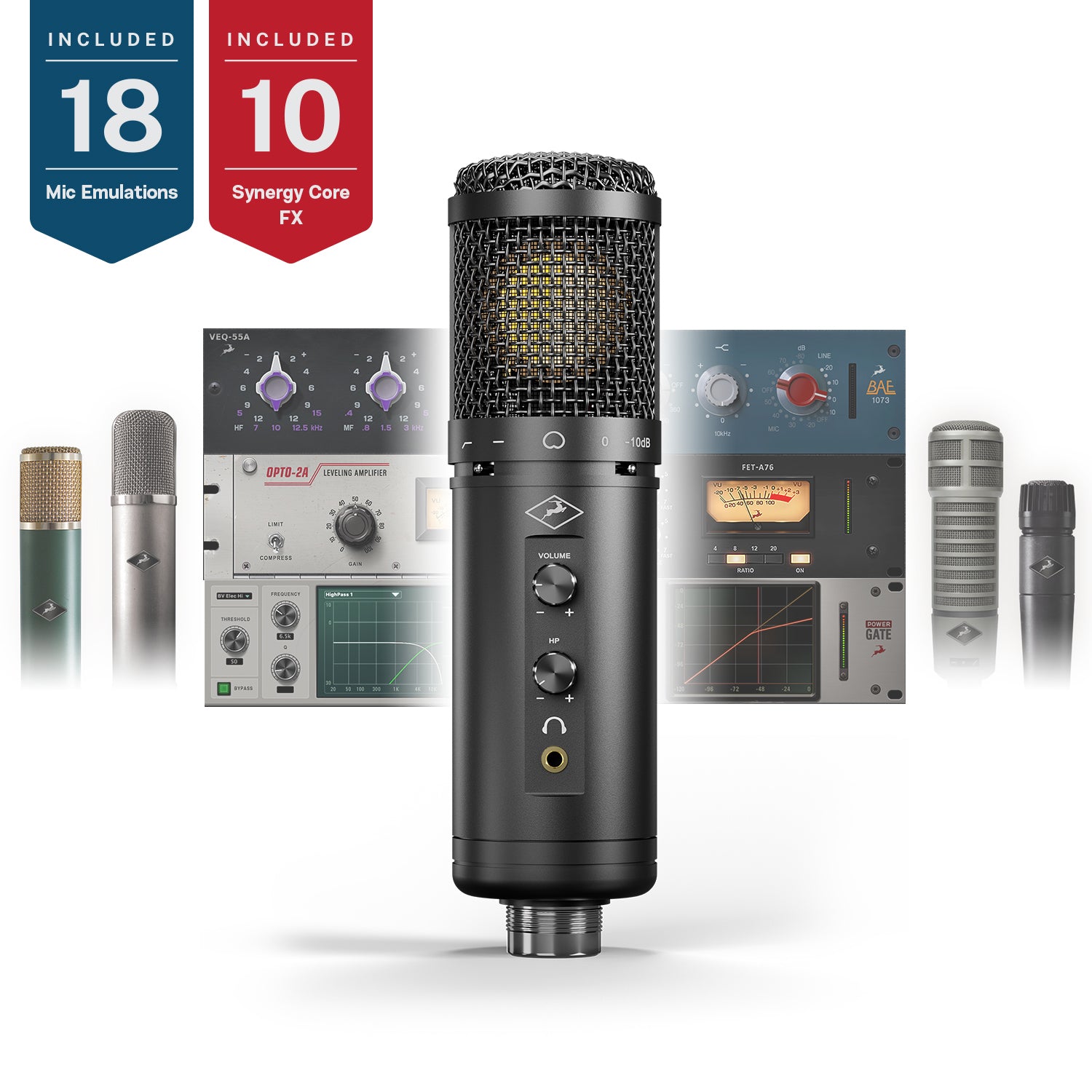 Antelope Audio Axino Synergy Core Cardioid USB Modeling Microphone