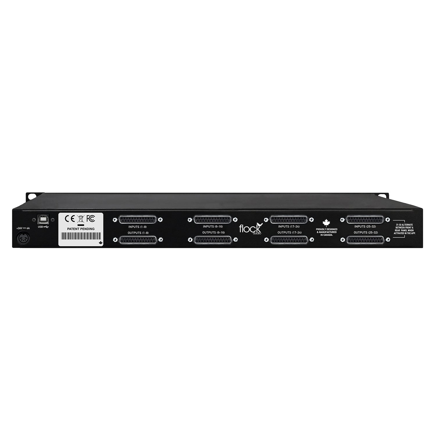 Flock Audio Patch 64-point Digitally Controlled Analog Patchbay