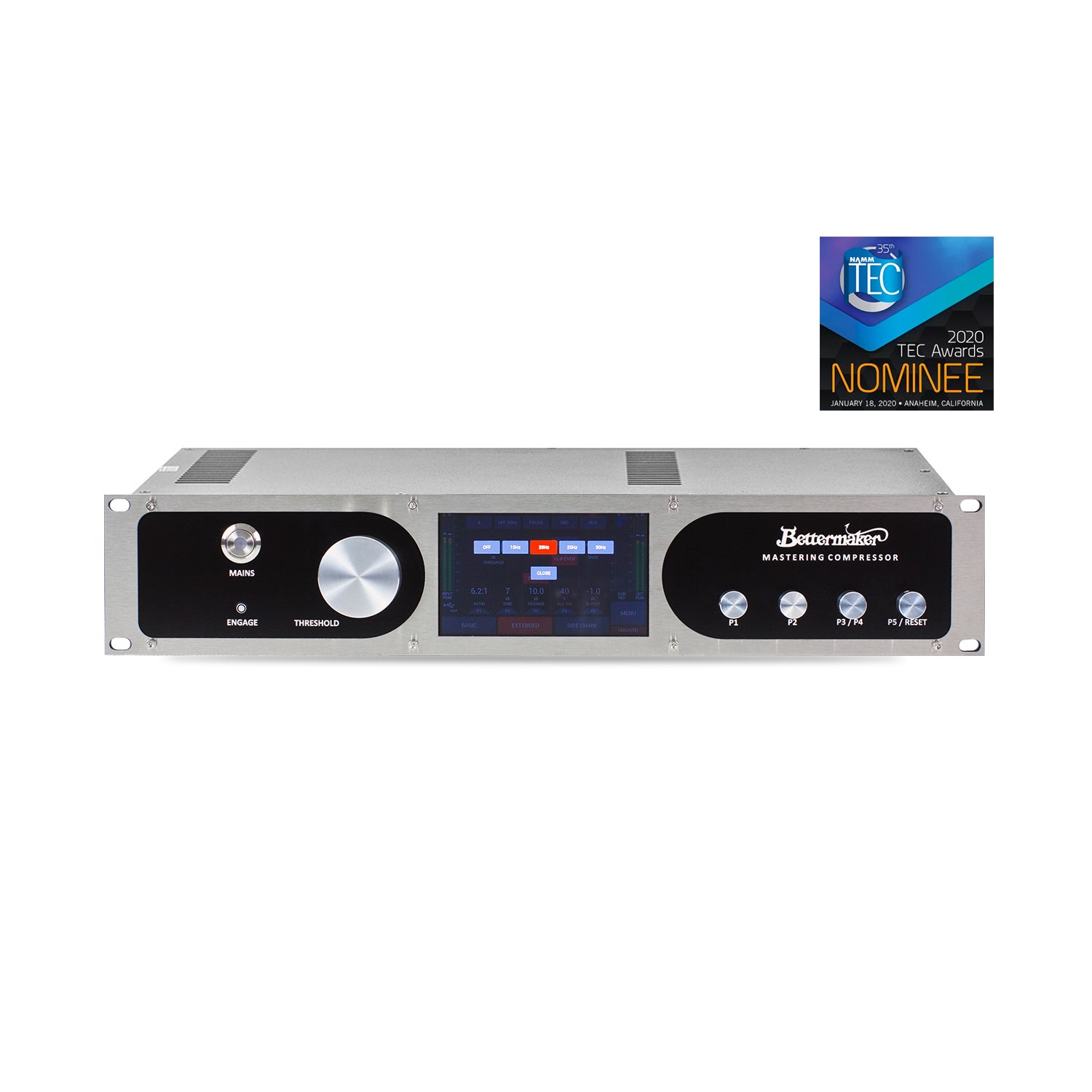 Bettermaker Mastering Compressor with Plug-in Control