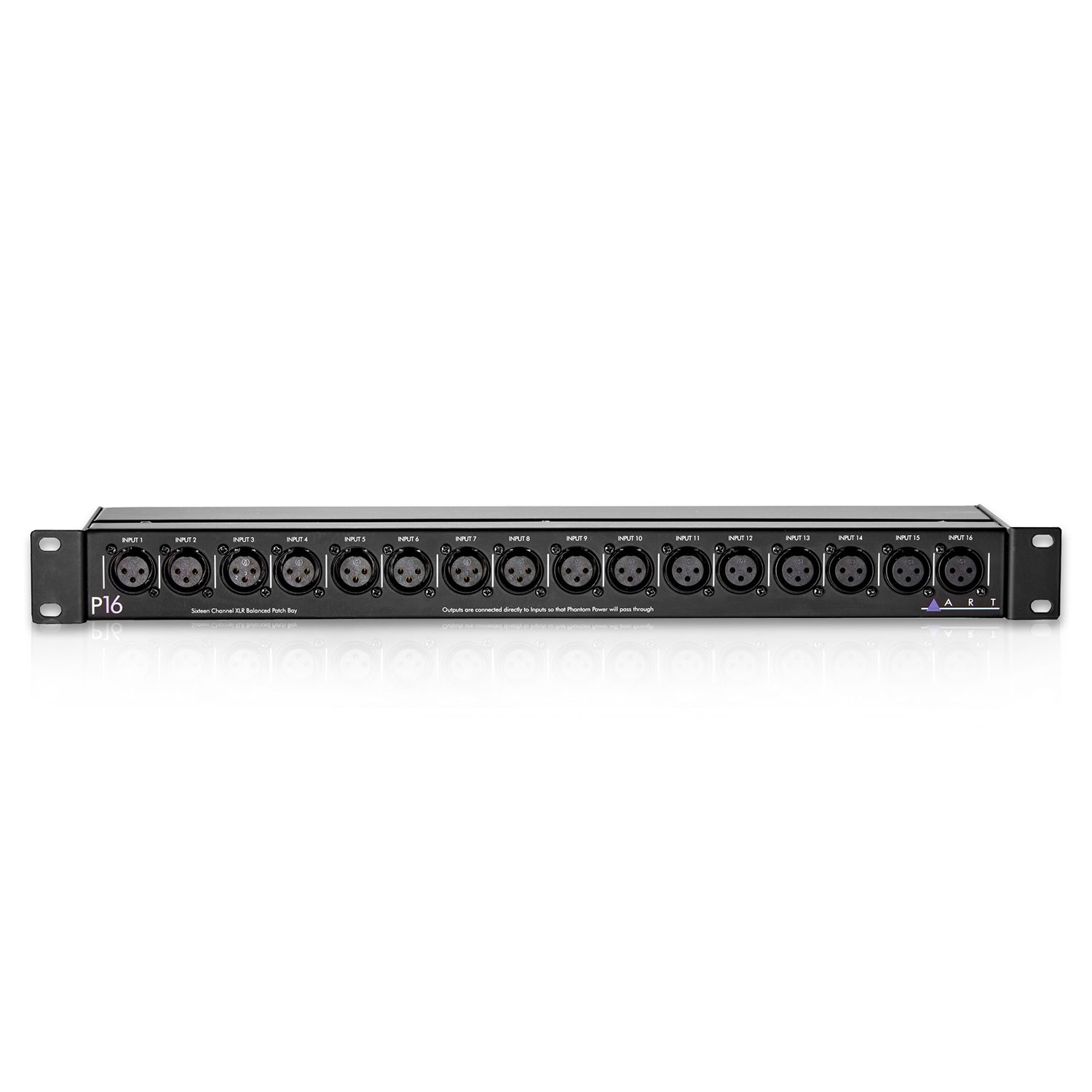 ART P16 16-channel XLR Balanced Patchbay