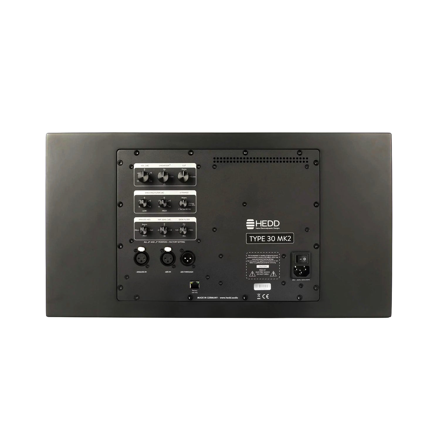 HEDD Type 30 MK2 3-way Powered Studio Monitor