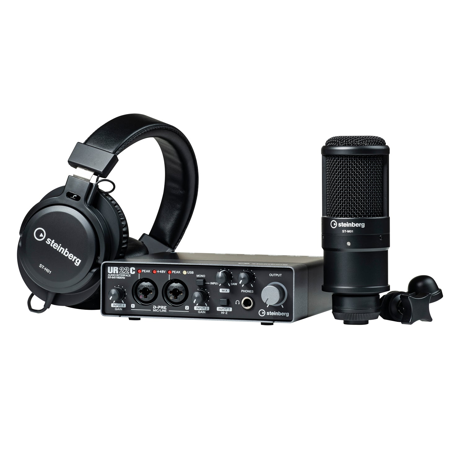 Steinberg UR22C Recording Pack