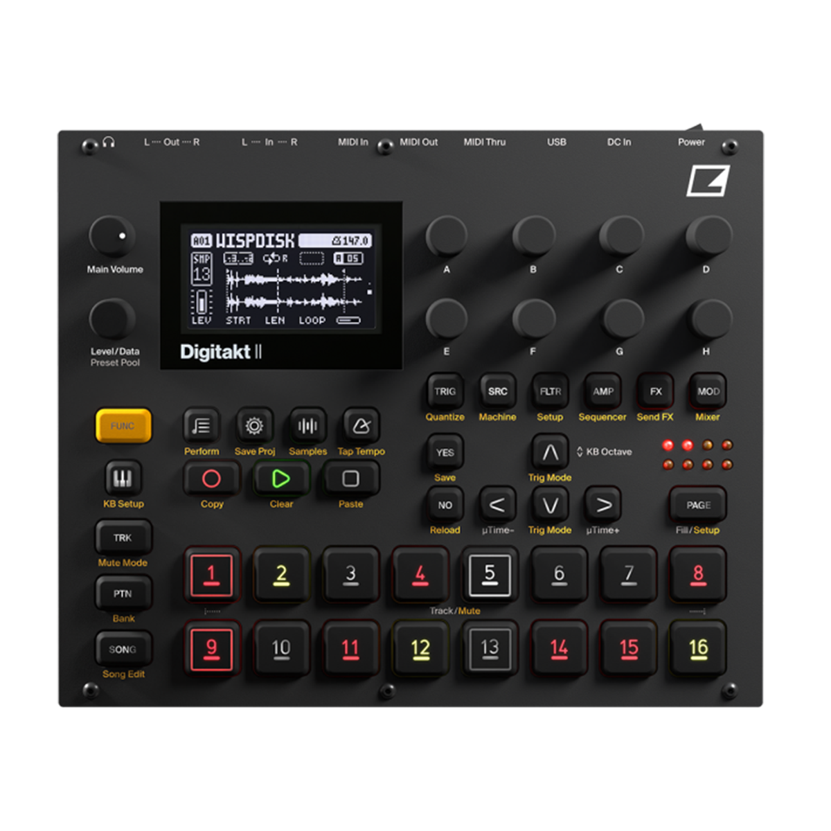 DTM・DAW Digitakt Elektron Elektron Digitakt – Big City Music