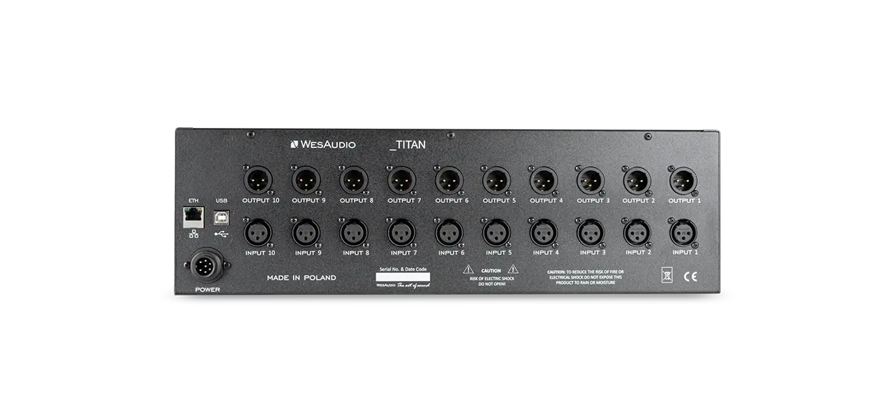 WesAudio ng500 Mixing Bundle – Hybrid Analog 500 Series System with Digital Recall