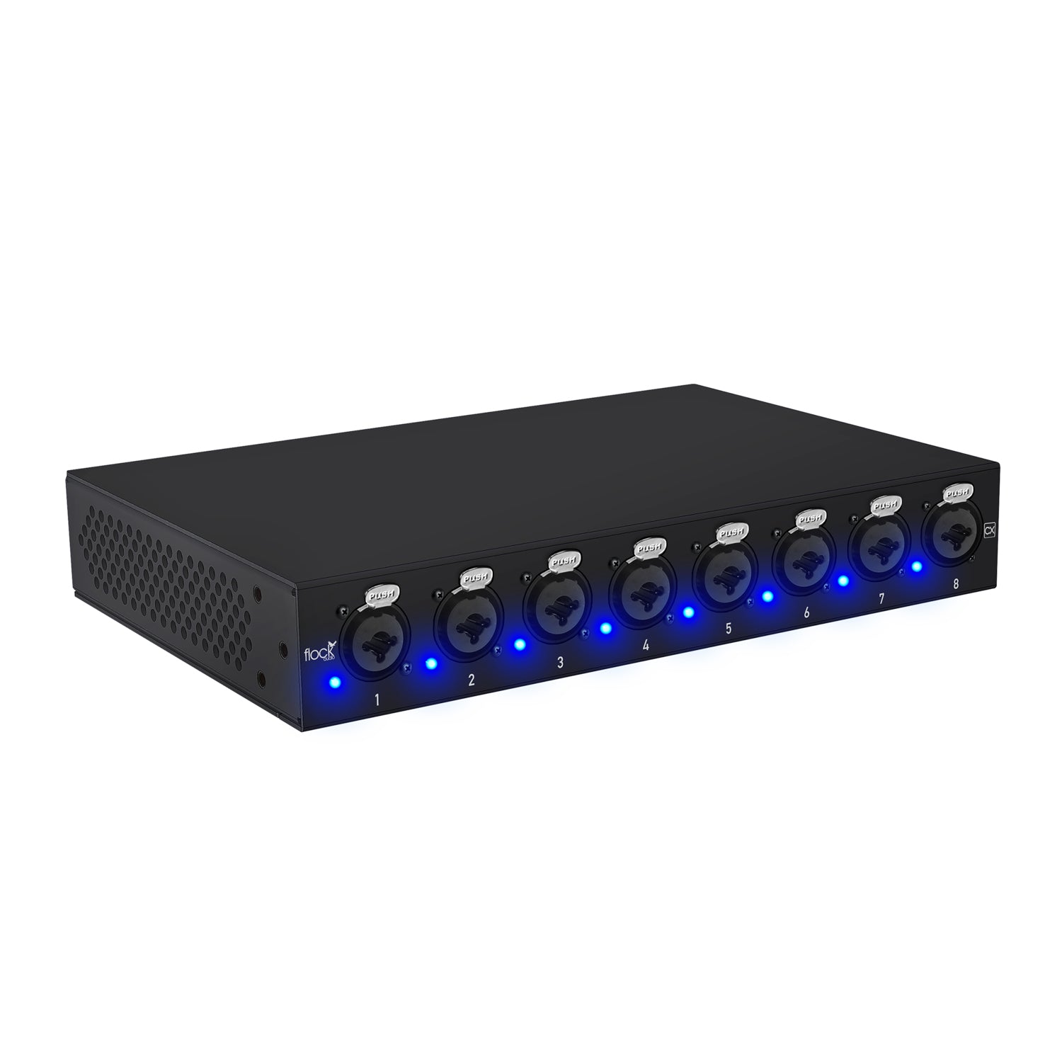 Flock Audio CX 8-point Digitally Controlled Analog Patchbay