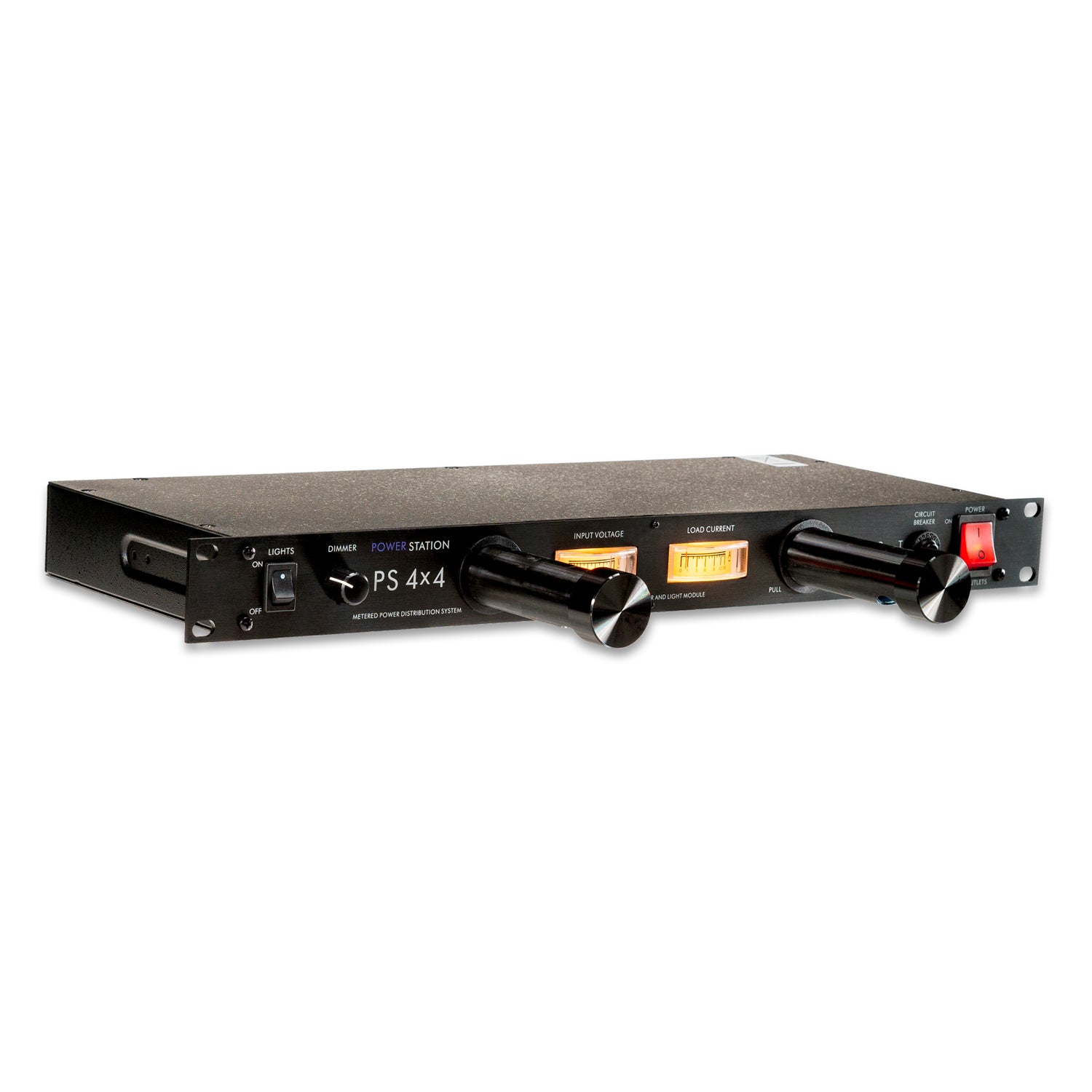 ART PS 4x4 Rackmount 8 Outlet Power Conditioner and Surge Protector - with Linear Ammeter & Voltmeter & Dual Lights