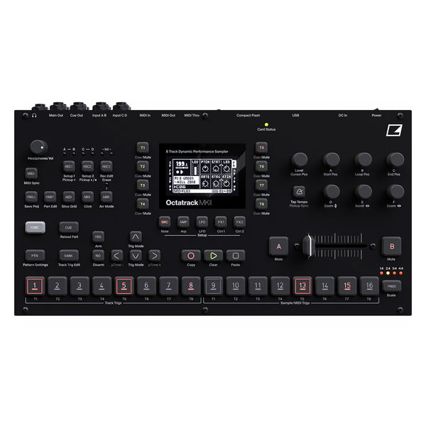 Direct Track Sampler Elektron Octatrack MKII 8-track Performance Sampler - Black