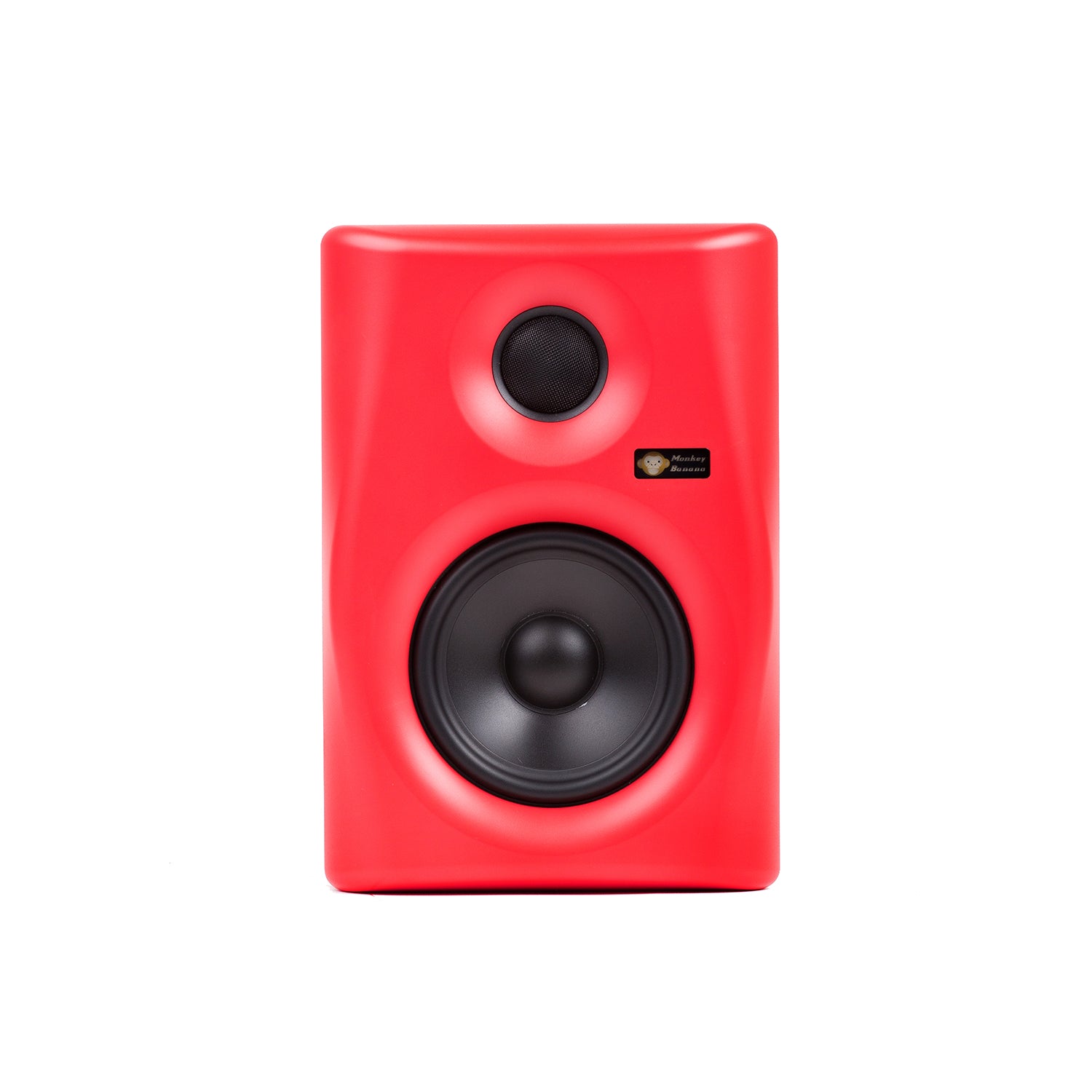 Monkey Banana Gibbon 5 5-inch Powered Studio Monitors Pair - Red