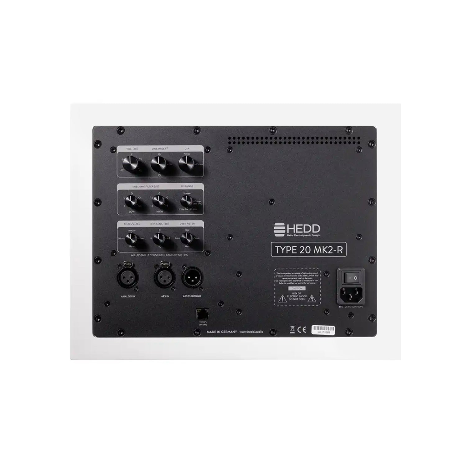 HEDD Type 20 MK2 3-way Powered Studio Monitors